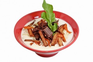 ロッテ　麺屋武蔵 二天　チョコラーメン